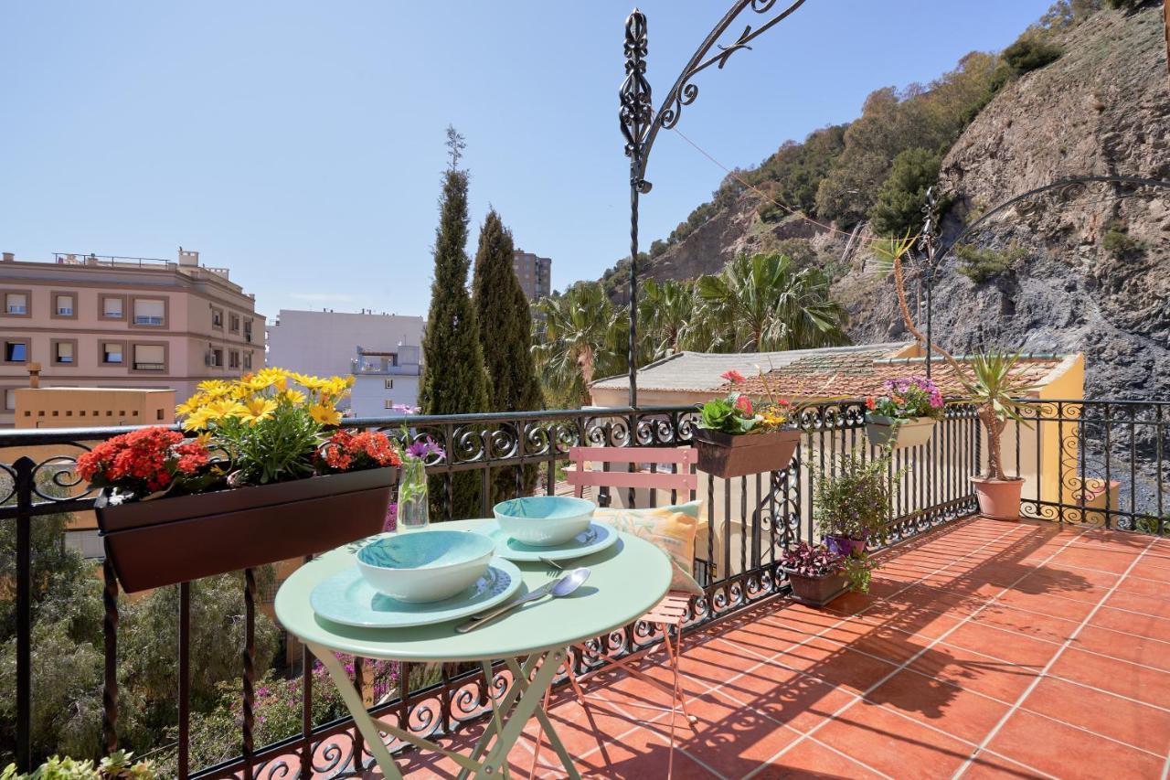 Villa Rosita Suites En Playa De La Malagueta Con Terraza Малага Екстер'єр фото